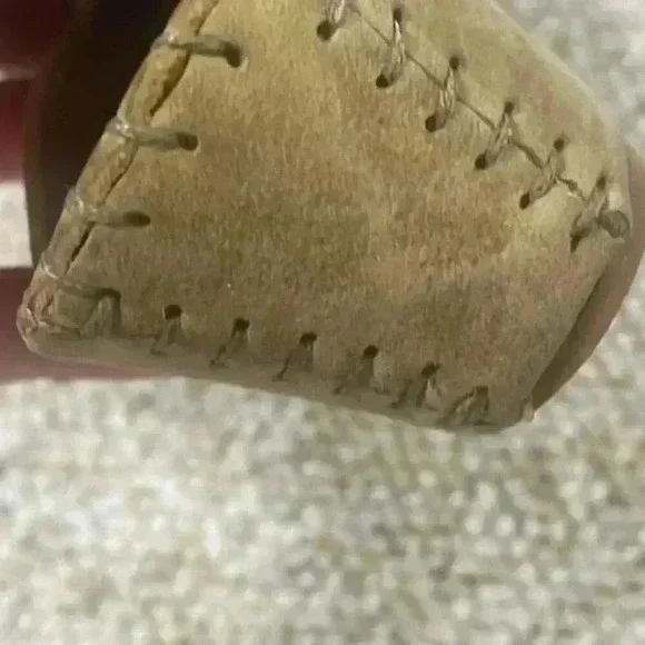 Natural Sport Italy Women's Mule Size 7 Wedge Heel Clog Tan Leather Lace Up Shoe - Picture 5 of 8